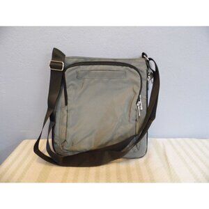 ORGANIZZI Crossbody Bag RFID Blocking Shoulder Bag Day Purse Grey